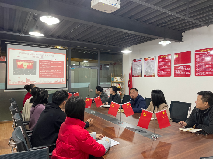第三直管項目經理部通過上黨課組織學習省委十屆十一次全會精神